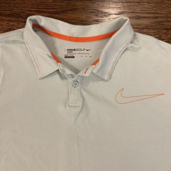 Nike Other - Nike Golf Aport Blue Men's Polo Shirt Size 2XL‎